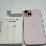 Good Apple iPhone 15 - Unlocked, Pink, 128 GB, A2846