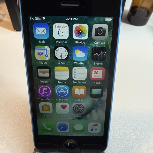 Apple iPhone 5C - Unlocked, 8 GB, Blue, A1532, GSM
