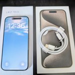 Good Apple iPhone 15 Pro - Unlocked Non-US, 128 GB, Natural, A3101