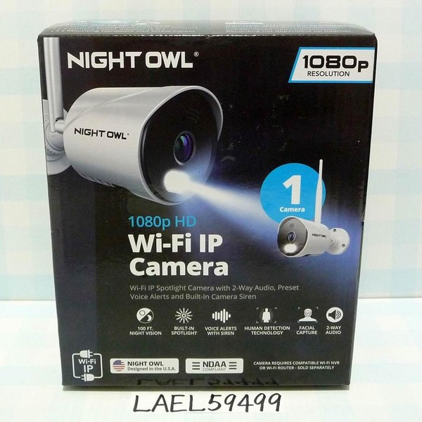 Night Owl Wi-Fi IP 1080p HD Spotlight Camera