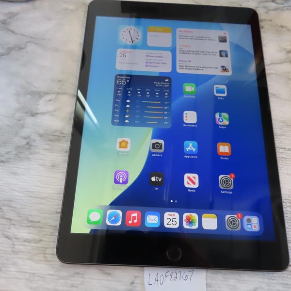 Apple iPad 9th Gen - Unlocked, 64 GB, Gray, A2603