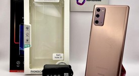 Good
													Samsung Galaxy Note 20 5G - Unlocked, Mystic Bronze, 128 GB, 8 GB, SM-N981U1, photo 1 of 5