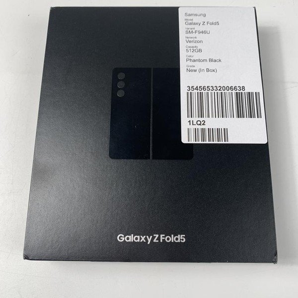 Samsung Galaxy Z Fold5 - Verizon, 512 GB, Black, 12 GB, SM-F946U