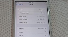 Good
													Apple iPhone 7 Plus - Consumer Cellular, Silver, 32 GB, A1661, photo 2 of 4
