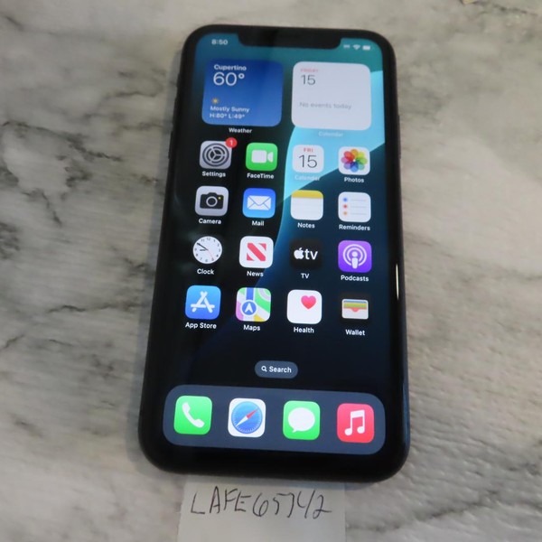 Apple iPhone 11 - Unlocked, 64 GB, Black, A2111