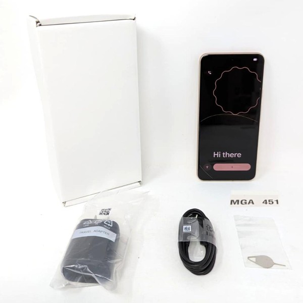 Google Pixel 8 - Unlocked, 128 GB, Rose, 8 GB, G9BQD, Sub-6 5G