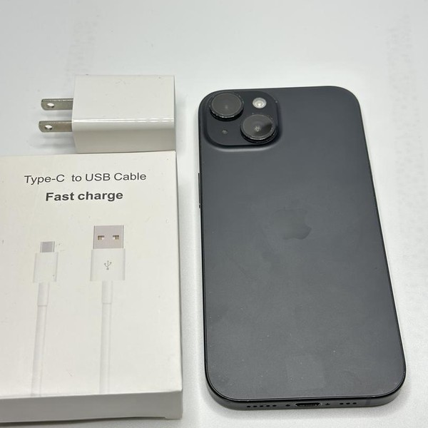 Apple iPhone 15 - Unlocked, Black, 128 GB, A2846