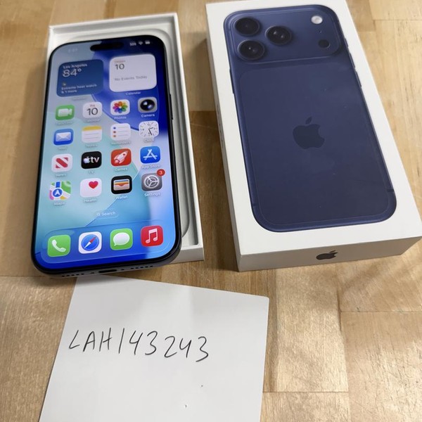 Apple iPhone 17 Pro - Unlocked, 256 GB, Deep Blue, A3256