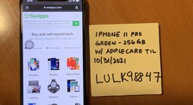 Mint
													Apple iPhone 11 Pro - T-Mobile, Green, 256 GB, A2160, photo 1 of 9