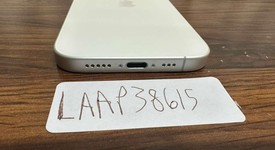 Good
													Apple iPhone 16 - Unlocked, White, 256 GB, A3081, photo 5 of 8