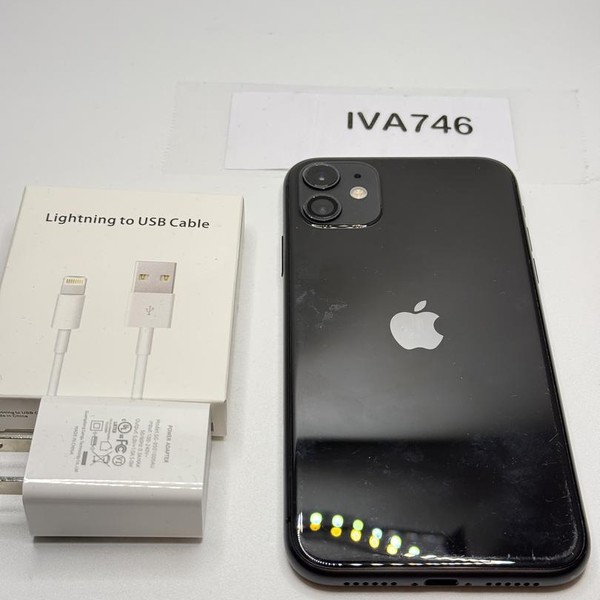 Apple iPhone 11 - Unlocked, 64 GB, Black, A2111