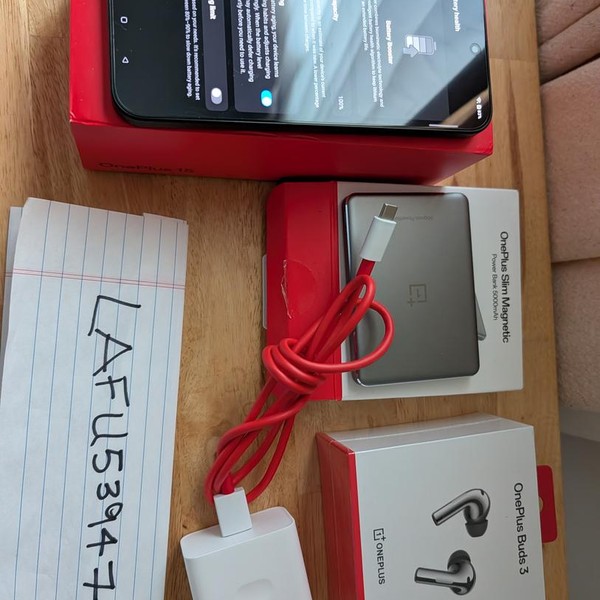 OnePlus 15 - Unlocked, 256 GB, Infinite Black, 12 GB