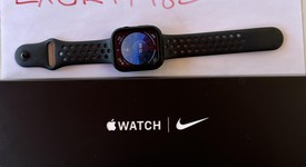 Good
													Apple Watch Series 7 45mm - Unlocked, Midnight, A2477 - Cellular, Nike, photo 1 of 9