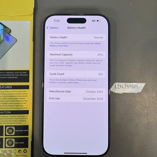 Apple iPhone 16 Pro - Unlocked, 512 GB, Black, A3083