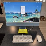 Mint iMac 2021 24 inch - 512 GB, Blue, 8 GB, Apple M1