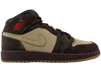 Jordan 1 Mid Premium Baroque Brown (GS) for sale