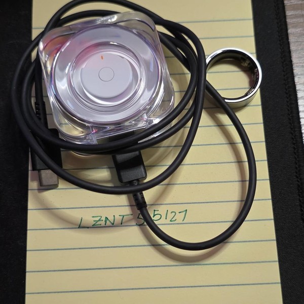 Samsung Galaxy Ring - Silver, Size 12