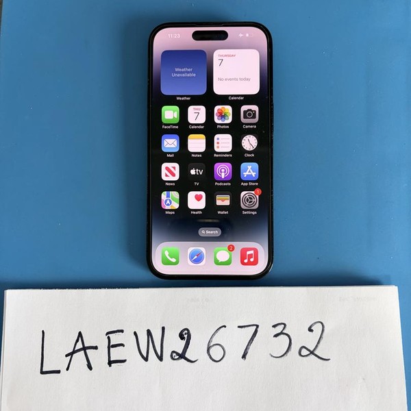 Apple iPhone 14 Pro - Unlocked, 128 GB, Black, A2650
