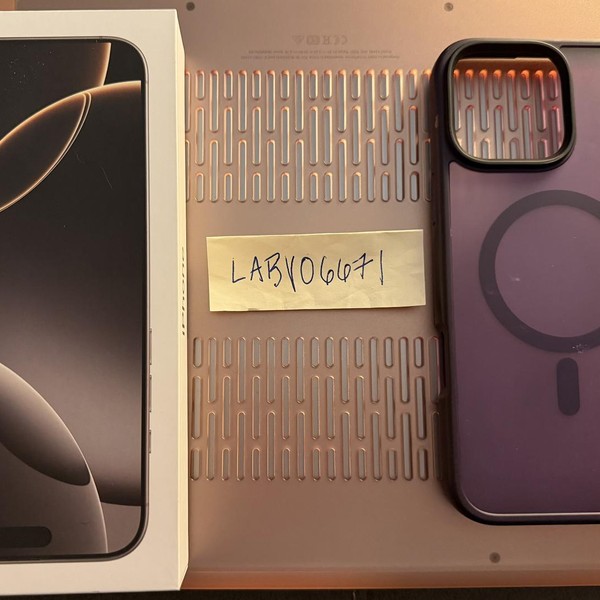 Apple iPhone 16 Pro Max - Unlocked, 512 GB, Natural, A3084