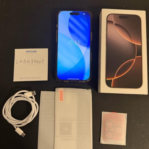 Apple iPhone 16 Pro - Unlocked, 128 GB, Desert, A3083