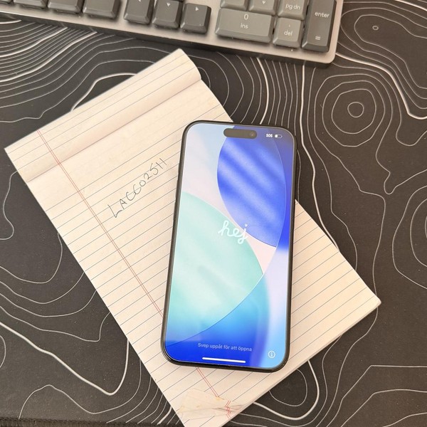 Apple iPhone 15 Pro - Unlocked, 128 GB, Black, A2848