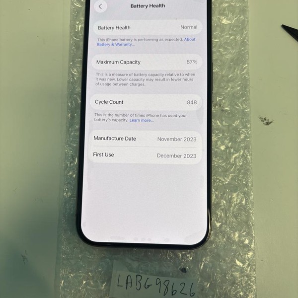 Apple iPhone 15 Pro - Unlocked, 128 GB, Natural, A2848