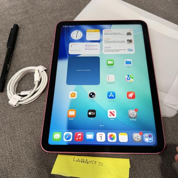 Apple iPad (11th Gen) - Wi-Fi, 128 GB, Pink, A3354