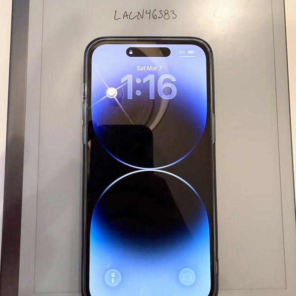 Apple iPhone 14 Pro Max - Unlocked, 128 GB, Black, A2651