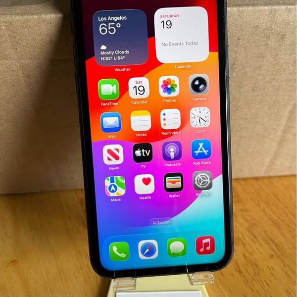 Apple iPhone 11 - Unlocked, 64 GB, Black, A2111