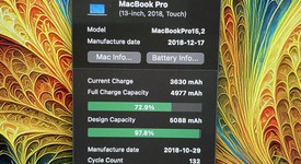 Mint
													MacBook Pro 2018 (With Touch Bar) - 13" - I5, Gray, 512 GB, 8 GB, photo 4 of 14