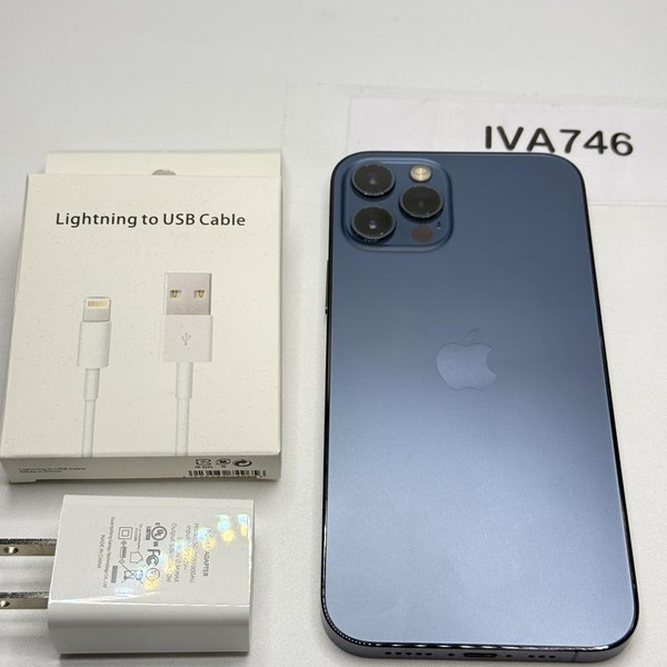 Apple iPhone 12 Pro - Unlocked, 256 GB, Pacific Blue, A2341