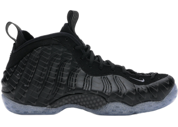 Nike Air Foamposite One All-Over Swoosh Black for sale