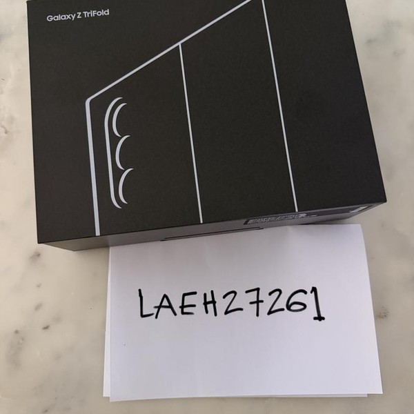 Galaxy Z Trifold - Unlocked, 512 GB, Crafted Black, 16 GB, SM-F968U1