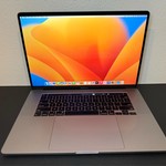 Good MacBook Pro 2019 - 16 inch - I7, Gray, 1 TB, 16 GB