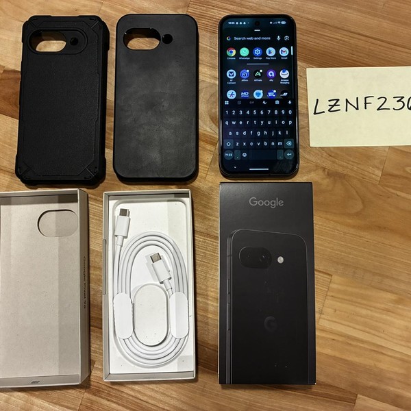 Google Pixel 9a - Unlocked, 128 GB, Obsidian, 8 GB