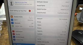 Good
													Apple iPad Mini 3 - Unlocked, Silver, 64 GB, A1600, photo 4 of 5