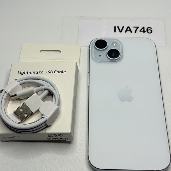 Apple iPhone 15 - Unlocked, 128 GB, Blue, A2846