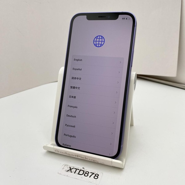 Apple iPhone 12 - Unlocked, 64 GB, Purple, A2172