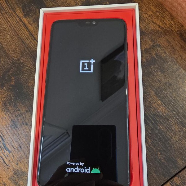 OnePlus 6 - Unlocked, 256 GB, Black, 8 GB