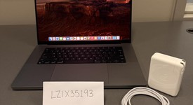 Mint
													MacBook Pro 2021 - 16" - Apple M1 Max, Gray, 1 TB, 32 GB, photo 1 of 13