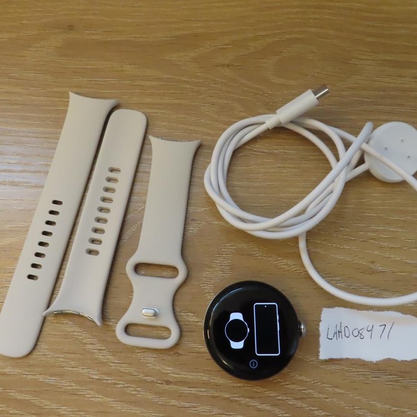 Google Pixel Watch 3 - Unlocked, Silver, 41mm, LTE