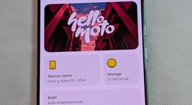 Good
													Moto G Stylus 5G (2024) - Cricket, Tan, 128 GB, 8 GB, photo 2 of 4