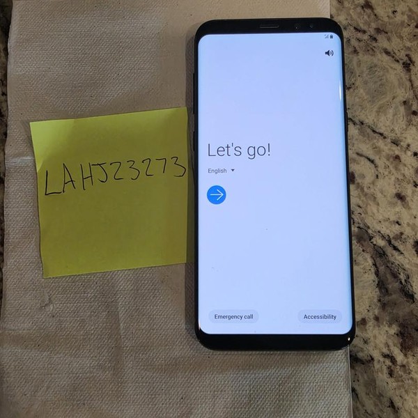 Samsung Galaxy S8 - Verizon, 64 GB, Black, 4 GB, SM-G950U