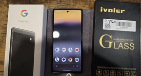 Good
													Google Pixel 6a - Unlocked, Charcoal, 128 GB, 6 GB, GX7AS, photo 2 of 4