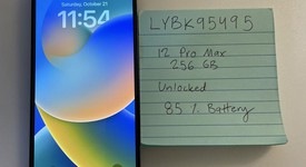 Good
													Apple iPhone 12 Pro Max - Unlocked, Pacific Blue, 256 GB, A2342, photo 2 of 13