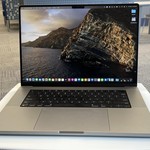Good MacBook Pro 2021 - 16 inch - 1 TB, Gray, 16 GB, Apple M1 Pro 10-core