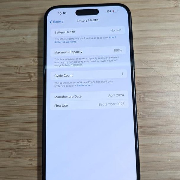 Apple iPhone 15 Plus - Unlocked, 128 GB, Black, A2847