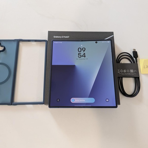 Samsung Galaxy Z Fold7 - Unlocked, 512 GB, Blue Shadow, 12 GB, SM-F966U1