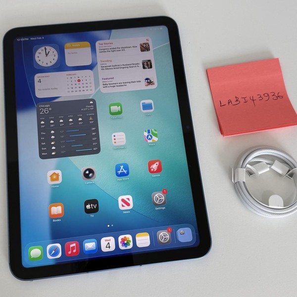 Apple iPad 10th Gen - Unlocked, 64 GB, Blue, A2757