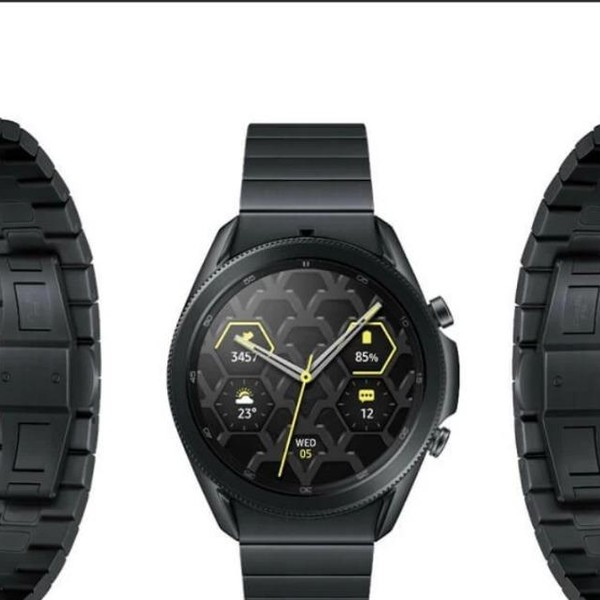 Samsung Galaxy Watch3 - Wi-Fi, Mystic Black, 45mm, Titanium